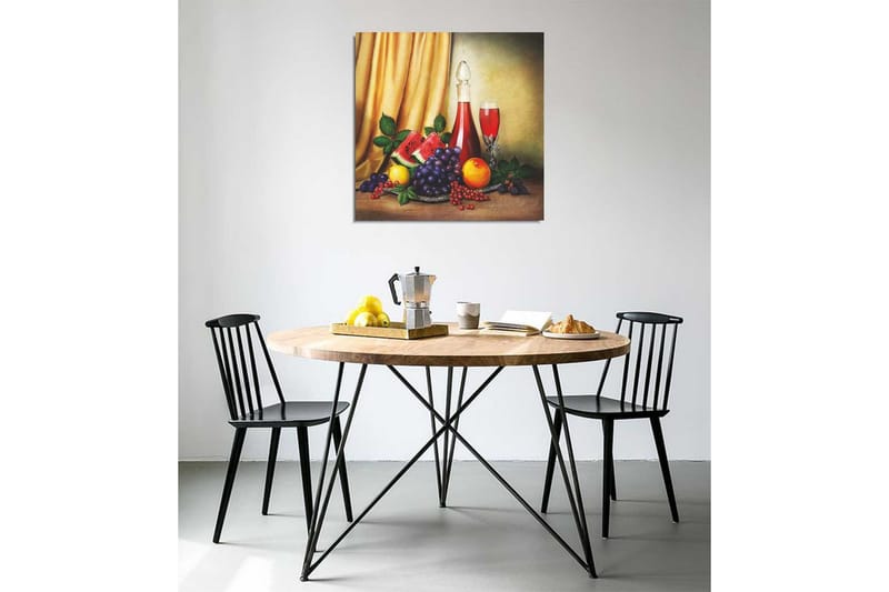 Canvasbilde Dekorativ - Flerfarget - Interiør - Maleri & posters - Lerretsbilder