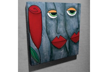 Canvasbilde Dekorativ - Flerfarget - Interiør - Maleri & posters - Lerretsbilder