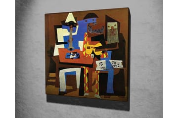 Canvasbilde Dekorativ - Flerfarget - Interiør - Maleri & posters - Lerretsbilder