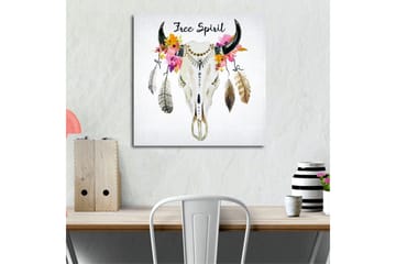 Canvasbilde Dekorativ - Flerfarget - Interiør - Maleri & posters - Lerretsbilder
