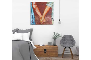 Canvasbilde Dekorativ - Flerfarget - Interiør - Maleri & posters - Lerretsbilder