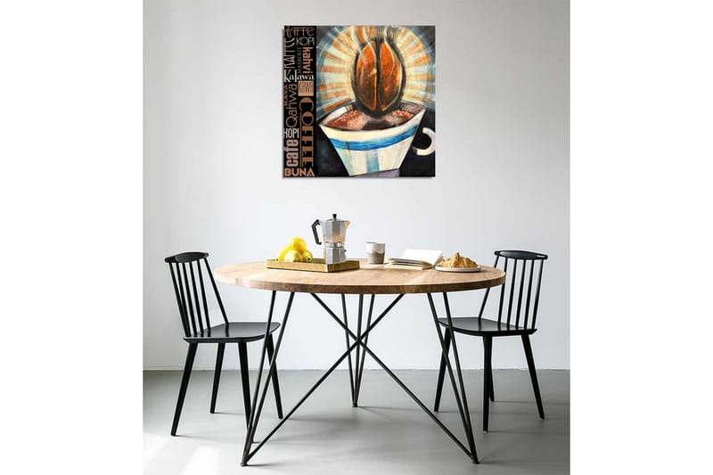 Canvasbilde Dekorativ - Flerfarget - Interiør - Maleri & posters - Lerretsbilder