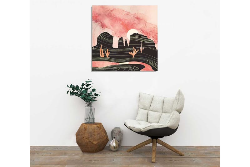 Canvasbilde Dekorativ - Flerfarget - Interiør - Maleri & posters - Lerretsbilder