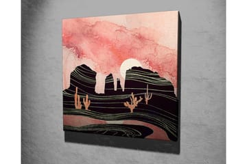 Canvasbilde Dekorativ - Flerfarget - Interiør - Maleri & posters - Lerretsbilder
