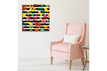 Canvasbilde Dekorativ - Flerfarget - Interiør - Maleri & posters - Lerretsbilder