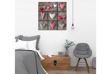 Canvasbilde Dekorativ - Flerfarget - Interiør - Maleri & posters - Lerretsbilder