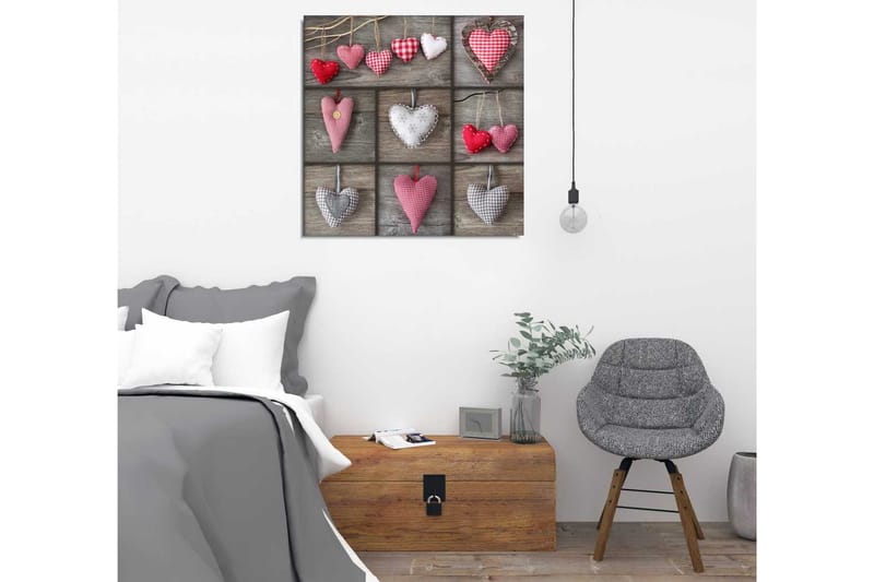 Canvasbilde Dekorativ - Flerfarget - Interiør - Maleri & posters - Lerretsbilder