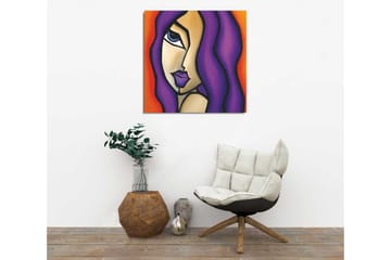 Canvasbilde Dekorativ - Flerfarget - Interiør - Maleri & posters - Lerretsbilder