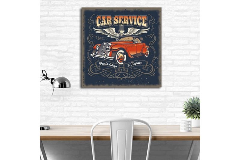 Canvasbilde Dekorativ - Flerfarget - Interiør - Maleri & posters - Lerretsbilder