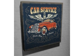 Canvasbilde Dekorativ - Flerfarget - Interiør - Maleri & posters - Lerretsbilder