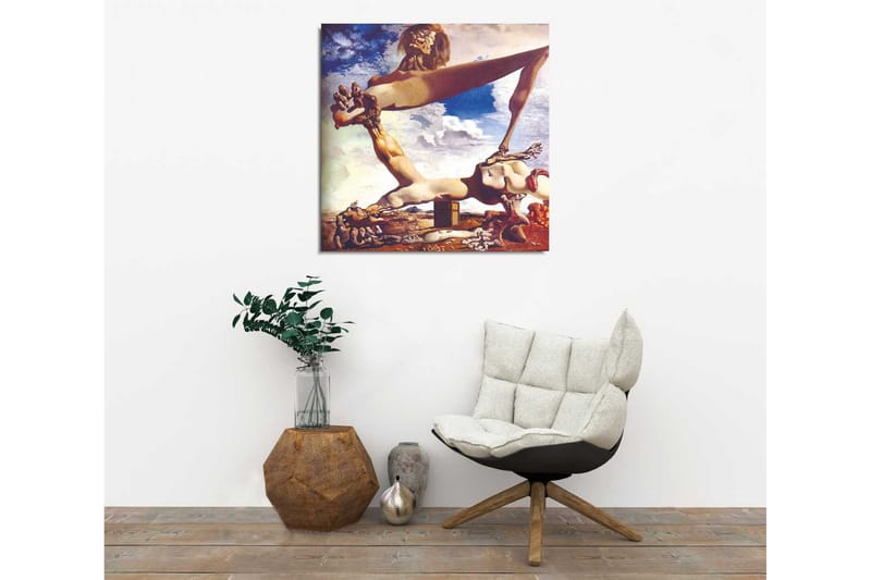 Canvasbilde Dekorativ - Flerfarget - Interiør - Maleri & posters - Lerretsbilder