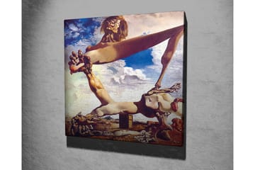 Canvasbilde Dekorativ - Flerfarget - Interiør - Maleri & posters - Lerretsbilder