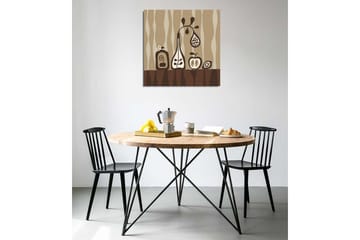 Canvasbilde Dekorativ - Flerfarget - Interiør - Maleri & posters - Lerretsbilder