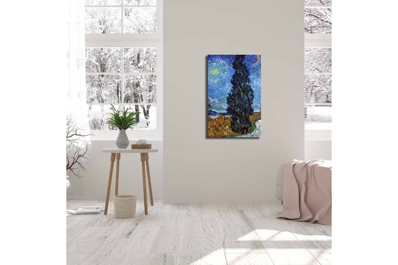 Canvasbilde Dekorativ - Flerfarget - Interiør - Maleri & posters - Lerretsbilder