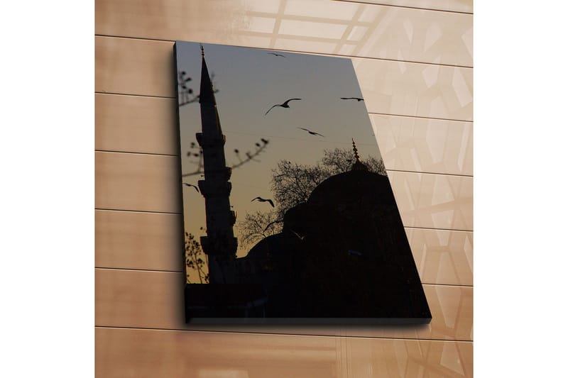 Canvasbilde Dekorativ - Flerfarget - Interiør - Maleri & posters - Lerretsbilder