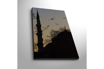 Canvasbilde Dekorativ - Flerfarget - Interiør - Maleri & posters - Lerretsbilder