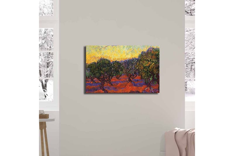 Canvasbilde Dekorativ - Flerfarget - Interiør - Maleri & posters - Lerretsbilder
