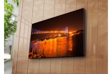 Canvasbilde Dekorativ - Flerfarget - Interiør - Maleri & posters - Lerretsbilder