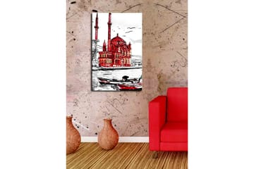 Canvasbilde Dekorativ - Flerfarget - Interiør - Maleri & posters - Lerretsbilder