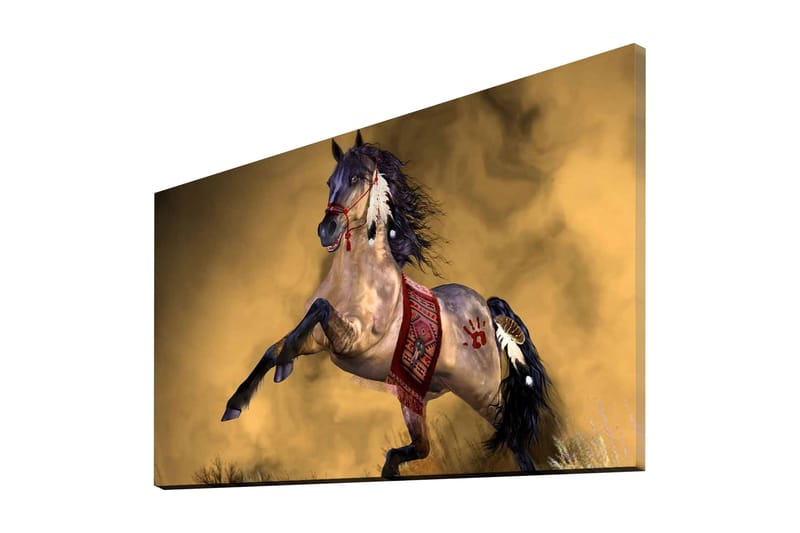 Canvasbilde Dekorativ - Flerfarget - Interiør - Maleri & posters - Lerretsbilder