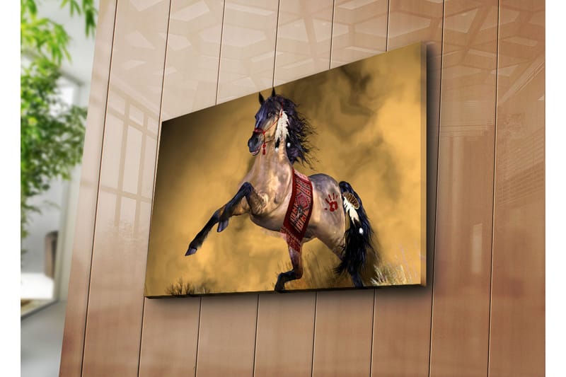 Canvasbilde Dekorativ - Flerfarget - Interiør - Maleri & posters - Lerretsbilder