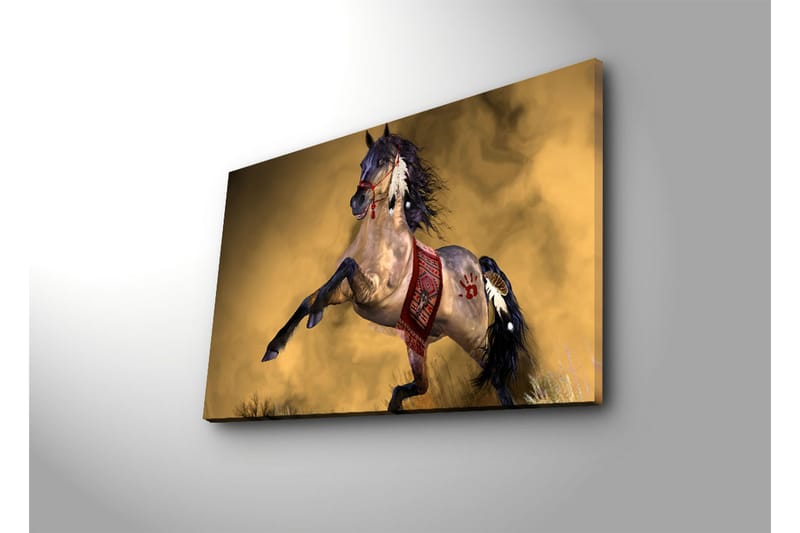 Canvasbilde Dekorativ - Flerfarget - Interiør - Maleri & posters - Lerretsbilder