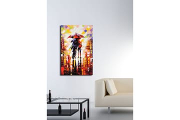 Canvasbilde Dekorativ - Flerfarget - Interiør - Maleri & posters - Lerretsbilder