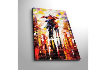 Canvasbilde Dekorativ - Flerfarget - Interiør - Maleri & posters - Lerretsbilder