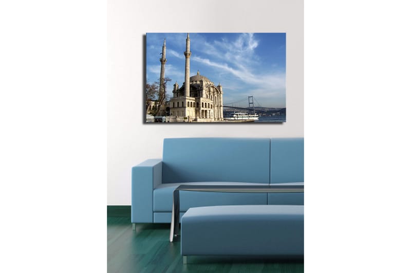 Canvasbilde Dekorativ - Flerfarget - Interiør - Maleri & posters - Lerretsbilder