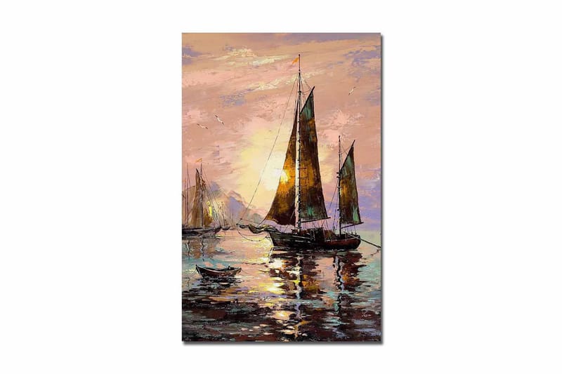 Canvasbilde Dekorativ - Flerfarget - Interiør - Maleri & posters - Lerretsbilder