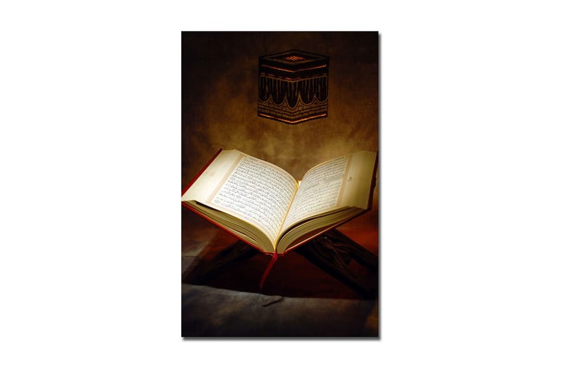 Canvasbilde Dekorativ - Flerfarget - Interiør - Maleri & posters - Lerretsbilder