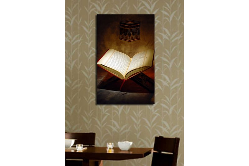 Canvasbilde Dekorativ - Flerfarget - Interiør - Maleri & posters - Lerretsbilder