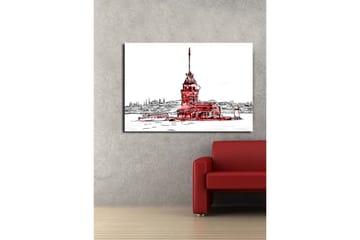 Canvasbilde Dekorativ - Flerfarget - Interiør - Maleri & posters - Lerretsbilder