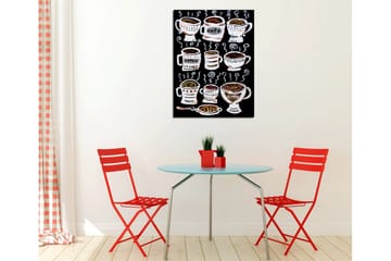 Canvasbilde Dekorativ - Flerfarget - Interiør - Maleri & posters - Lerretsbilder