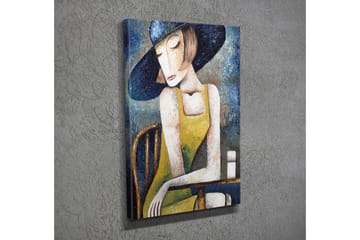 Canvasbilde Dekorativ - Flerfarget - Interiør - Maleri & posters - Lerretsbilder