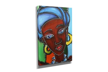 Canvasbilde Dekorativ - Flerfarget - Interiør - Maleri & posters - Lerretsbilder