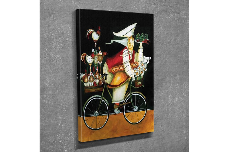 Canvasbilde Dekorativ - Flerfarget - Interiør - Maleri & posters - Lerretsbilder