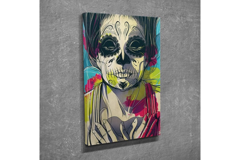 Canvasbilde Dekorativ - Flerfarget - Interiør - Maleri & posters - Lerretsbilder