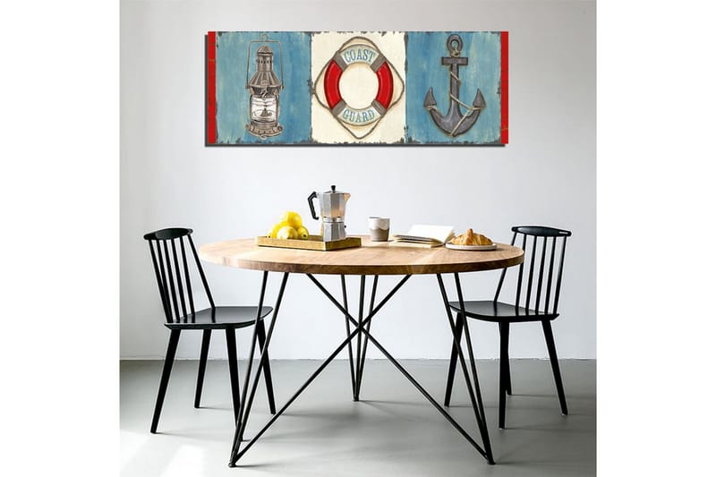 Canvasbilde Dekorativ - Flerfarget - Interiør - Maleri & posters - Lerretsbilder