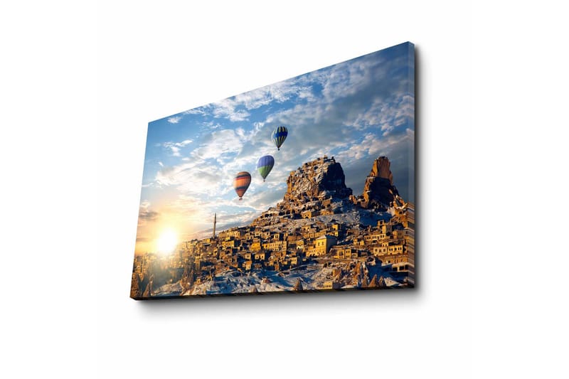 Canvasbilde Dekorativ - Flerfarget - Interiør - Maleri & posters - Lerretsbilder