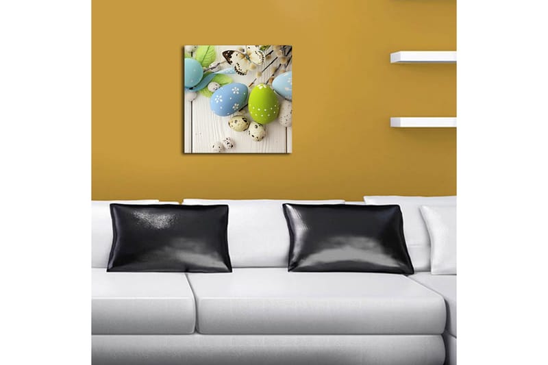 Canvasbilde Dekorativ - Flerfarget - Interiør - Maleri & posters - Lerretsbilder