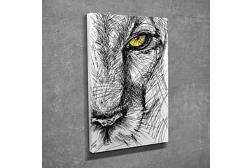 Canvasbilde Dekorativ - Flerfarget - Interiør - Maleri & posters - Lerretsbilder