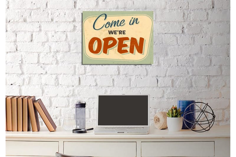 Canvasbilde Dekorativ - Flerfarget - Interiør - Maleri & posters - Lerretsbilder