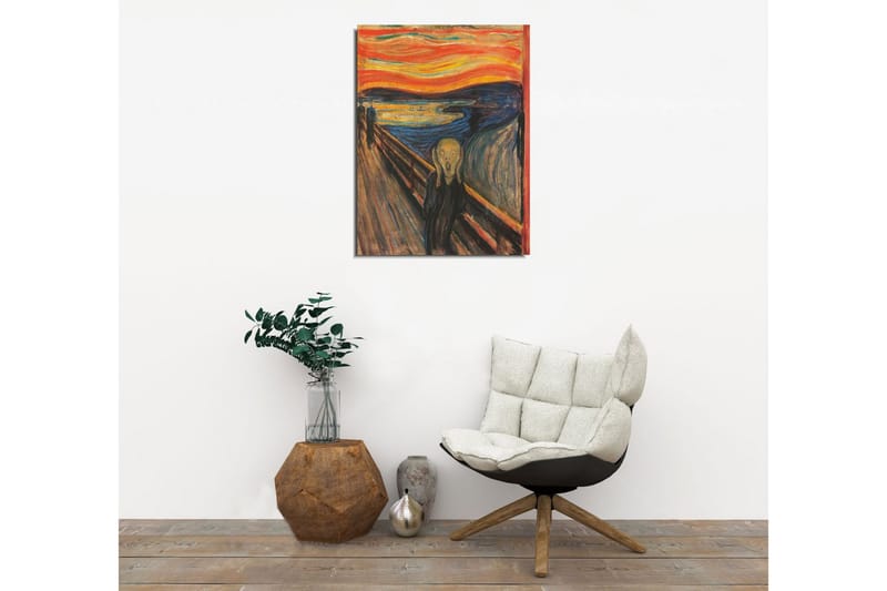 Canvasbilde Dekorativ - Flerfarget - Interiør - Maleri & posters - Lerretsbilder
