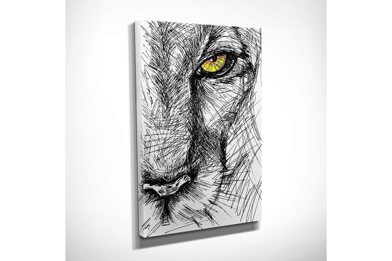 Canvasbilde Dekorativ - Flerfarget - Interiør - Maleri & posters - Lerretsbilder