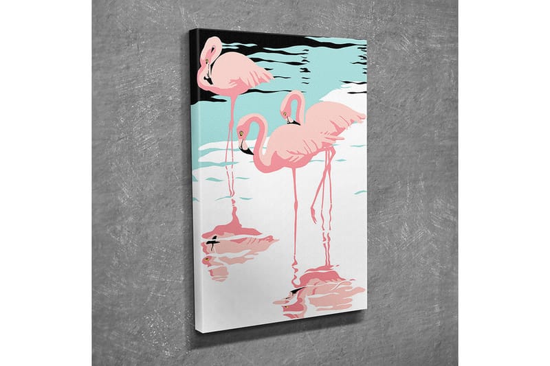 Canvasbilde Dekorativ - Flerfarget - Interiør - Maleri & posters - Lerretsbilder