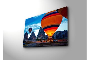 Canvasbilde Dekorativ - Flerfarget - Interiør - Maleri & posters - Lerretsbilder