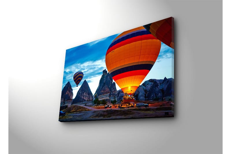 Canvasbilde Dekorativ - Flerfarget - Interiør - Maleri & posters - Lerretsbilder