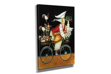 Canvasbilde Dekorativ - Flerfarget - Interiør - Maleri & posters - Lerretsbilder