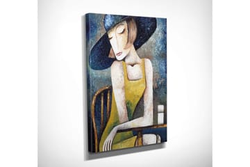 Canvasbilde Dekorativ - Flerfarget - Interiør - Maleri & posters - Lerretsbilder